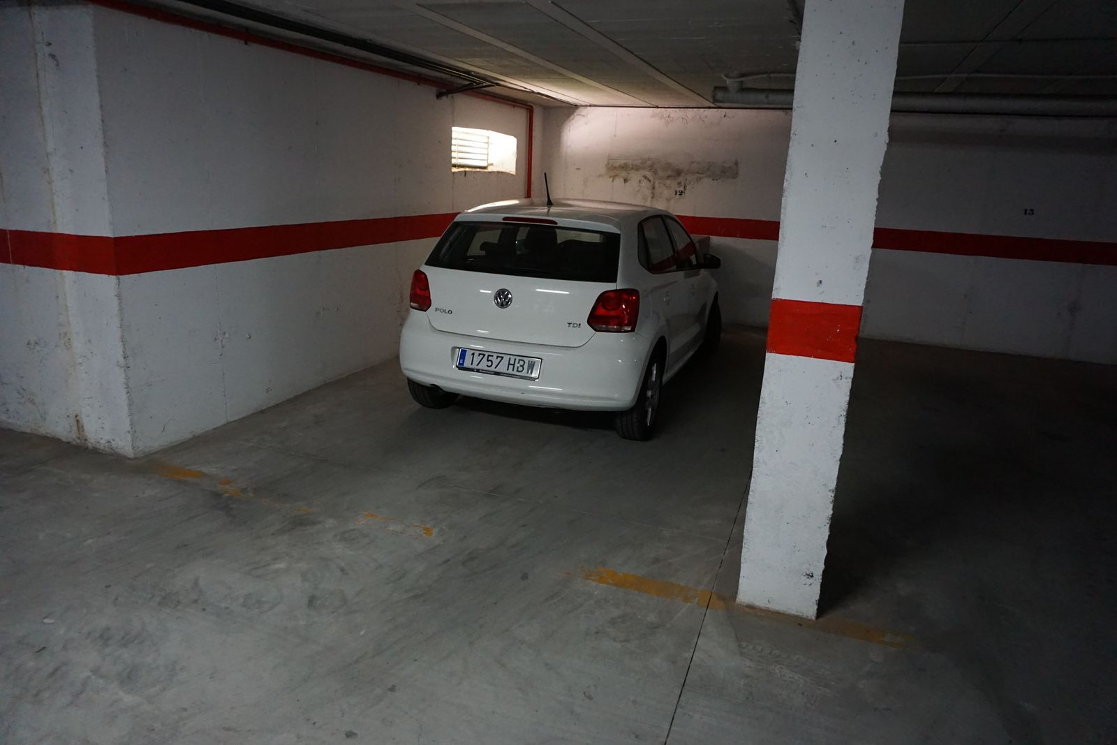 Secure underground parking